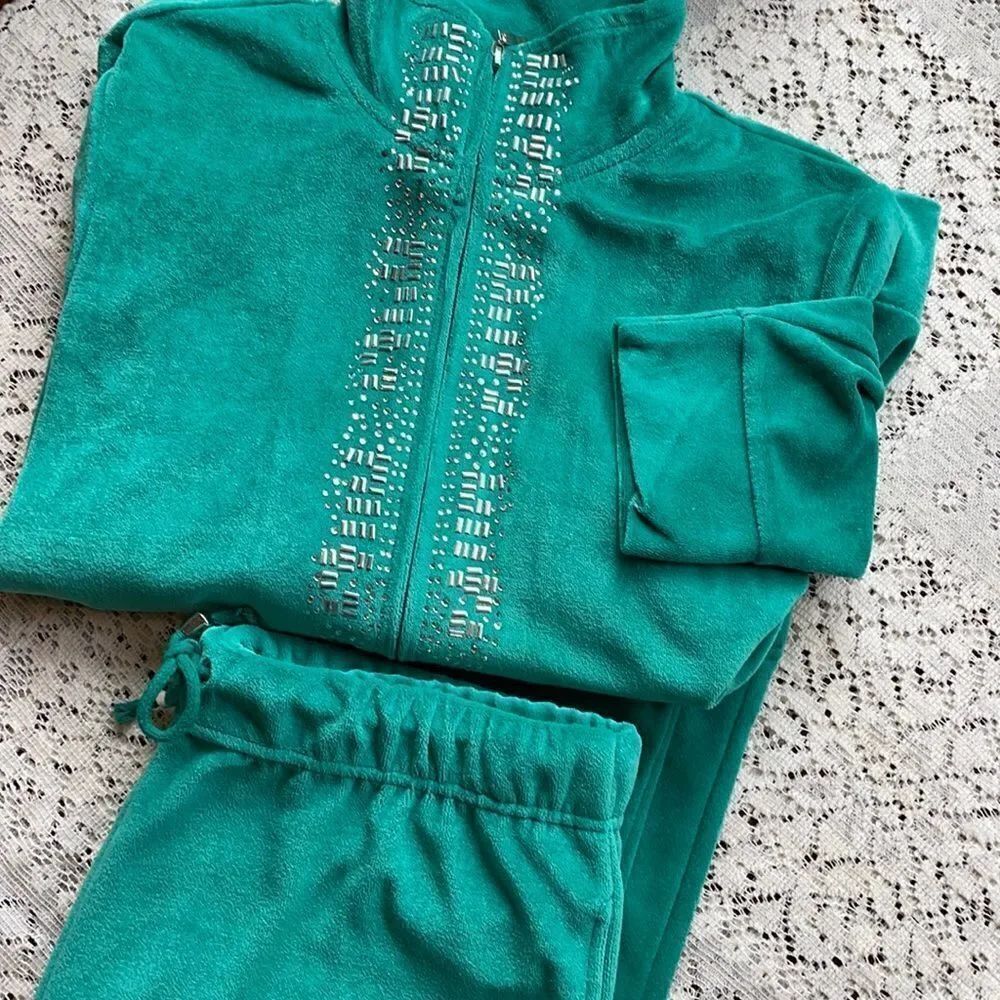 2 pc Kaktus Green Lounge Outfit